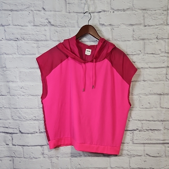Avia Pink Boxy Athletic Sleeveless Top - Picture 1 of 5